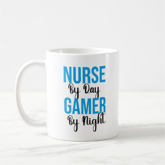 Nurse By Day Gamer By Night Coffee Mug