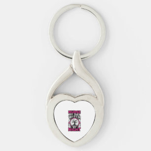 Nurse By Day Witch By Night Halloween Shirt Design Keychain