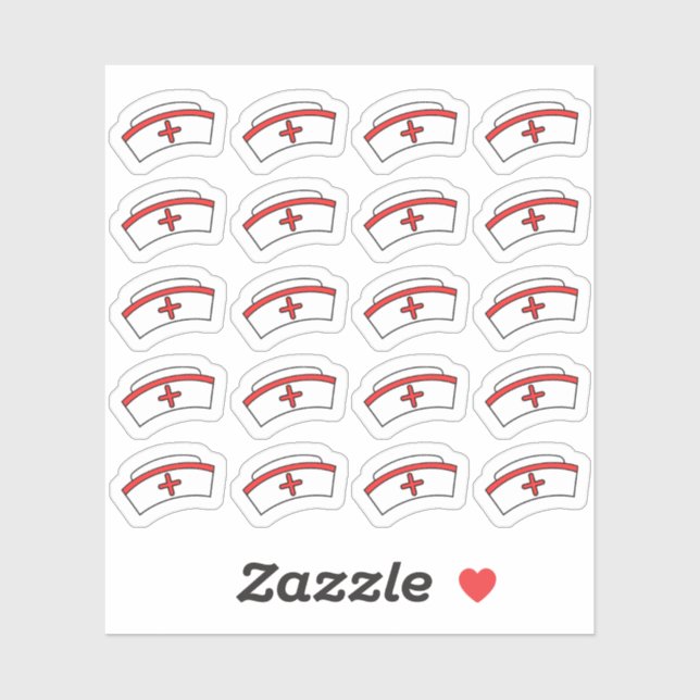 Nurse Cap Work Night Shift Tracker Bujo Planner (Sheet)