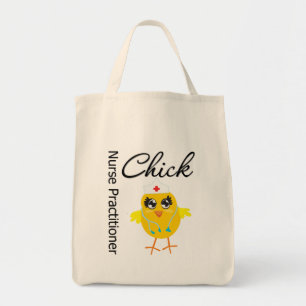 Nurse Career Chick Nurse Practitioner Tote Bag