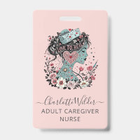 Nurse Caregiver Blush Pink