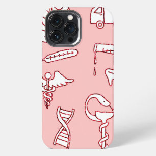 Nurse Caregiver Doctor Medical MD Hospital iPhone 13 Pro Max Case