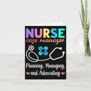 Nurse Case Manager Appreciation Nurse Case Managem Card