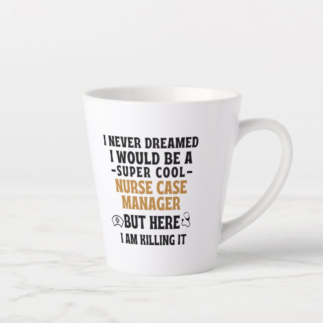 NURSE CASE MANAGER LATTE MUG (Right)