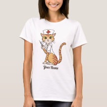 Nurse Cat - Ginger Tabby Nurse Cat Lover