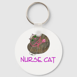 Nurse Cat Kechain Keychain