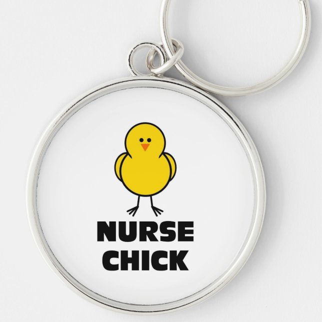 Nurse Chick Keychain (Front)