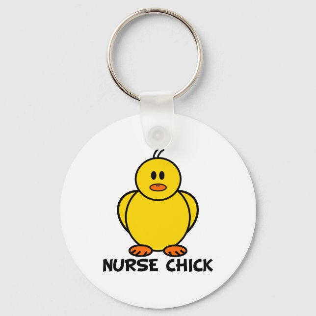 Nurse Chick Keychain (Front)