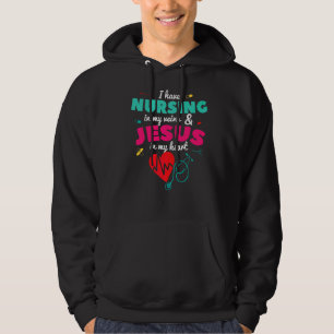 Nurse Christian Nursing Student Graduation Rn Lpn  Hoodie