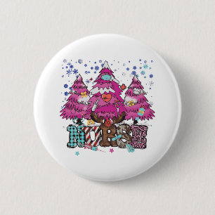 Nurse Christmas 4 2 Inch Round Button