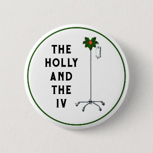 Nurse Christmas Stocking Stuffers 2 Inch Round Button