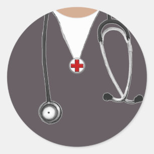 Nurse Classic Round Sticker