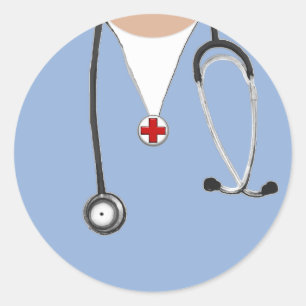 Nurse Classic Round Sticker