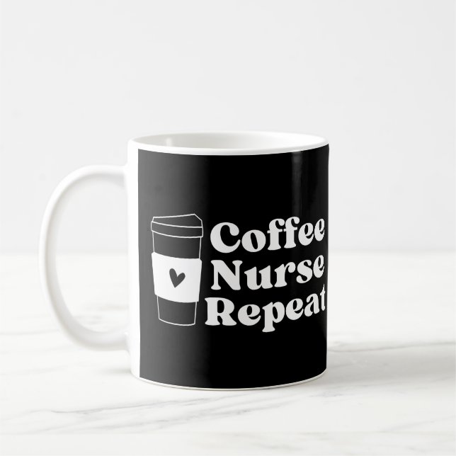Nurse Coffee Lover Mug (Left)