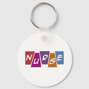 Nurse - Colourful Keychain