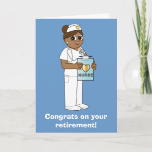Nurse: Congratulations on Your Retirement Card