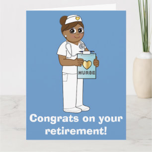 Nurse: Congratulations on Your Retirement Card