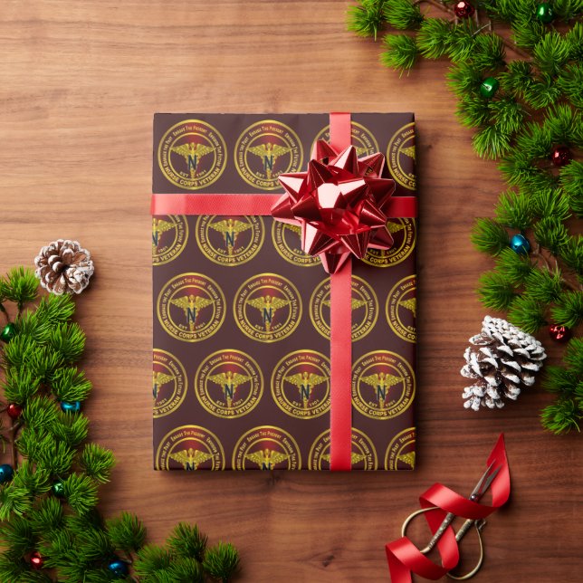 Nurse Corps  Wrapping Paper (Holiday Gift)