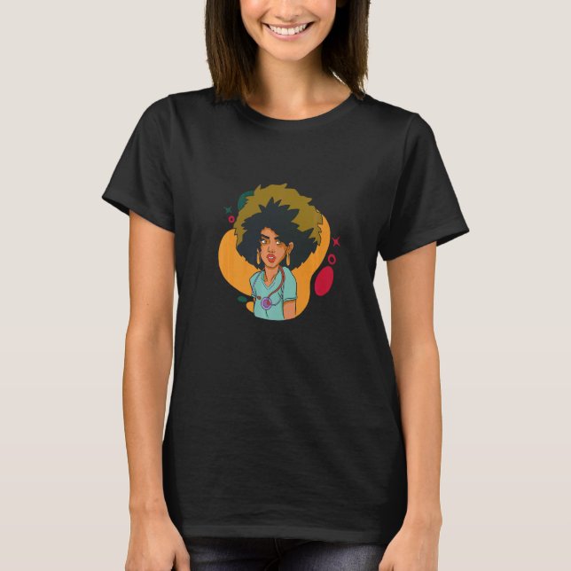 Nurse cute doctor female T-Shirt (Front)