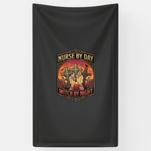 Nurse Day Witch Night Cross Hands Halloween_1 Banner