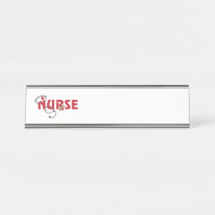 Nurse Desk Name Plate