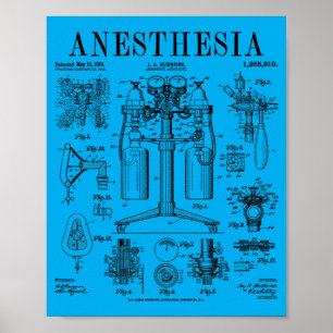Nurse Doctor Anesthesia Medical Anesthetist Poster