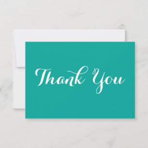 Nurse Doctor Medical Hospital Healthcare Elegant Thank You Card