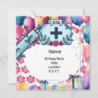 Nurse Doctor Medical Staff flowers for party
