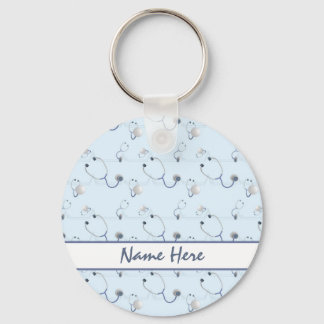 Nurse Doctor Stethoscope  Keychain