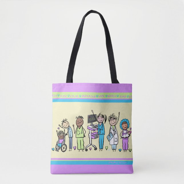 Nurse Doctor Tote Bag (Front)