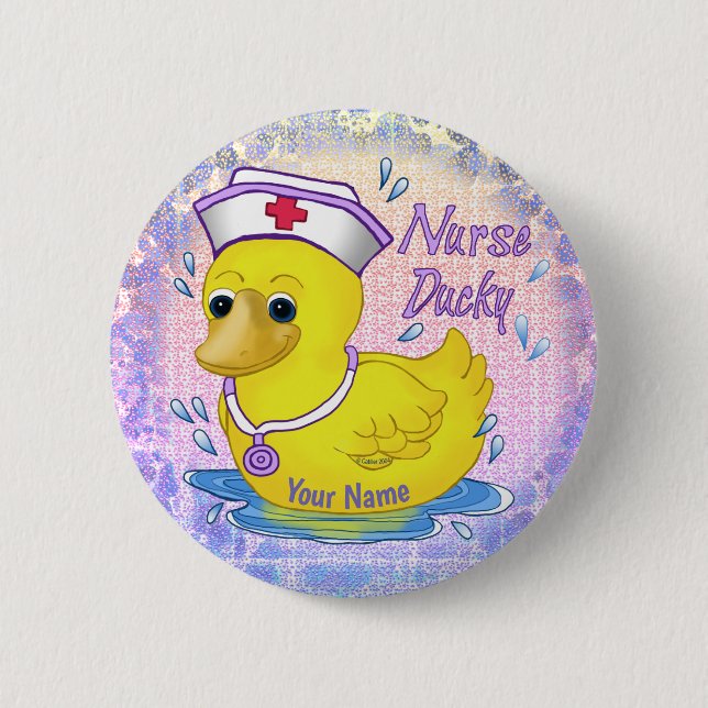 Nurse Ducky pin (Front)