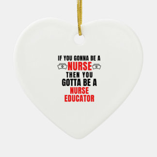 NURSE EDUCATOR CERAMIC ORNAMENT