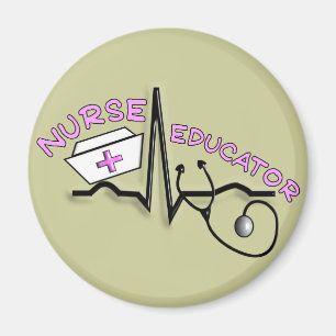 Nurse Educator QRS and Nurse Cap Design Magnet