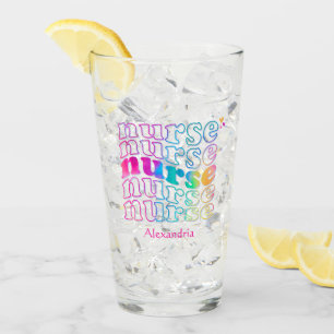 Nurse Elegant Colour Glass