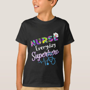 Nurse Every Day Superhero Colouring International T-Shirt