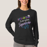 Nurse Every Day Superhero Colouring International  T-Shirt<br><div class="desc">Nurse Every Day Superhero Colouring International Nurses Day</div>