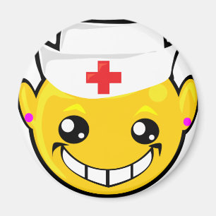 nurse face magnet