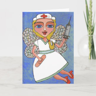Nurse Fairy - greeting card