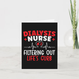 Nurse Filtering Heartbeat  Card