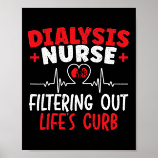 Nurse Filtering Heartbeat  Poster