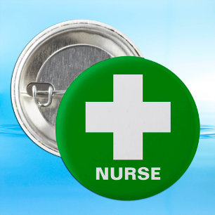 Nurse & First Aid, Ambulance, Doctor 1 Inch Round Button