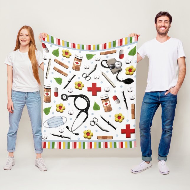 Nurse Fleece Blanket (In Situ)