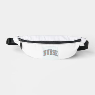 Nurse Floral Varsity Lettering Shirt Design_1 Fanny Pack