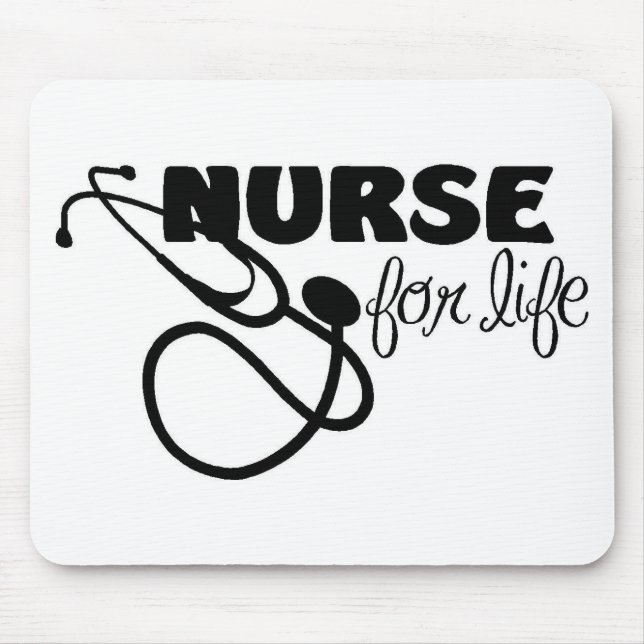 Nurse for Life Mouse Pad (Front)