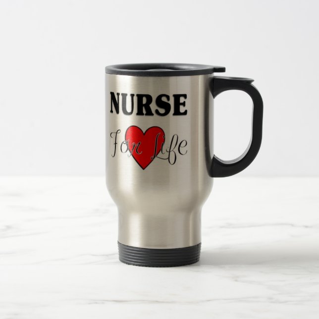 Nurse For Life RN & LPN Mug (Right)