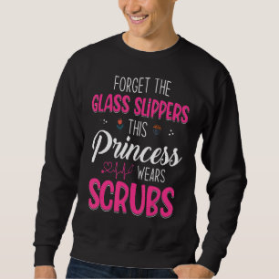 Nurse For Women Girls Rn Week Medical Caregiver Sweatshirt
