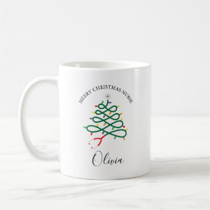Nurse Fuel – Custom Cute Christmas Mug for Holiday
