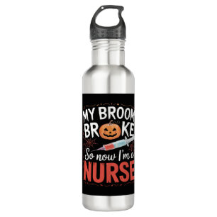 Nurse Funny Halloween Nursing Essential T-Shirt_1 710 Ml Water Bottle