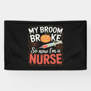 Nurse Funny Halloween Nursing Essential T-Shirt Banner