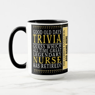 Nurse Funny Personalized Retired, Retirement Mug